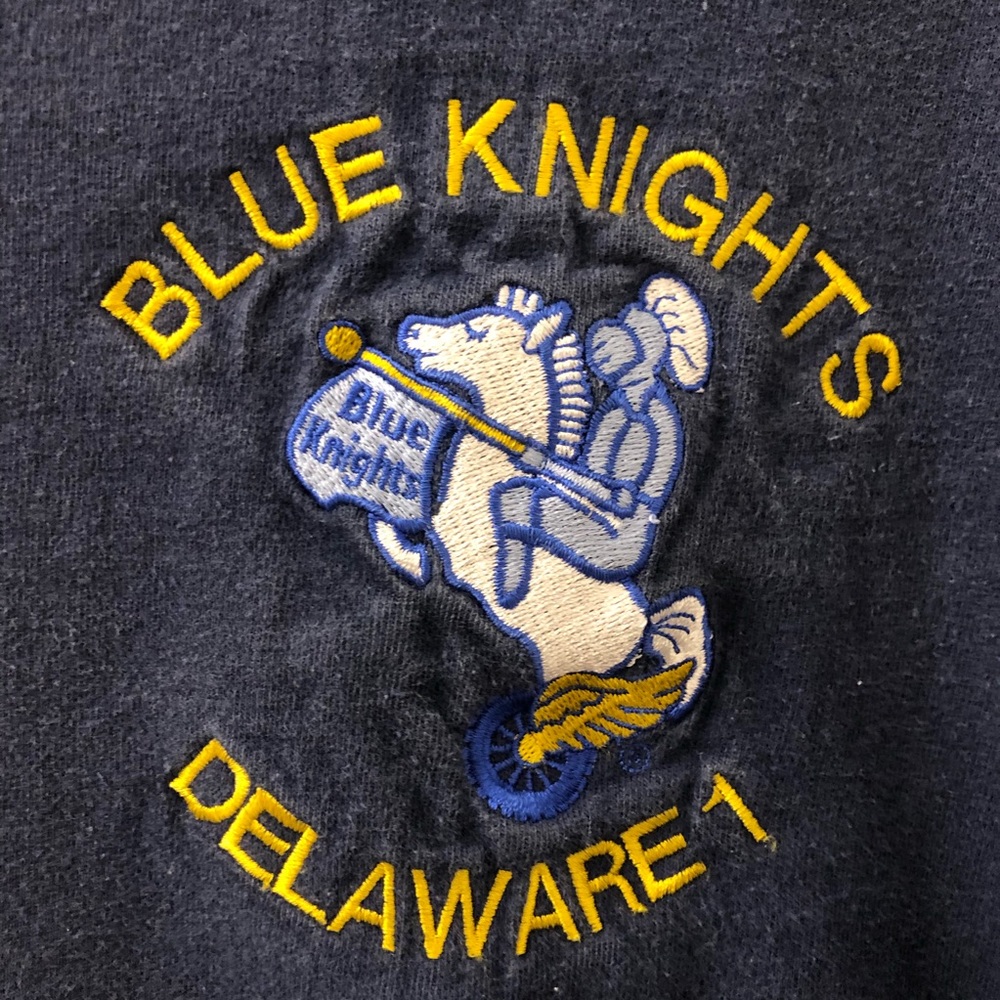 Blue Knights motorcycle club long sleeve shirt vtg - Picture 3 of 4